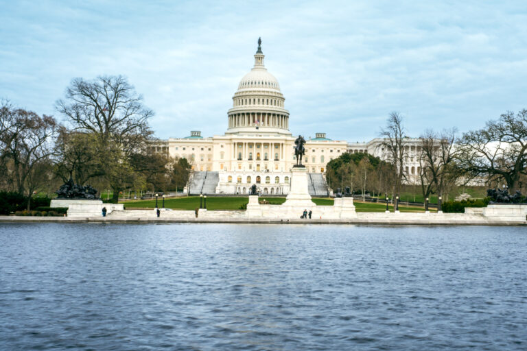 landscape view of the United States Capitol Adobe AdobeStock 778401682 Editorial Use Only