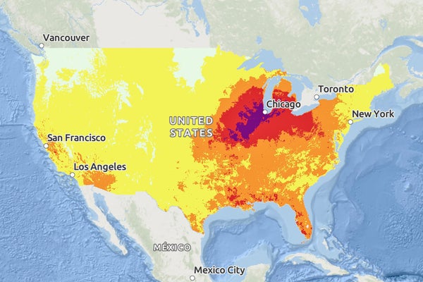 SA NWS HEATRISK MAP Tuesday August 27th 2024