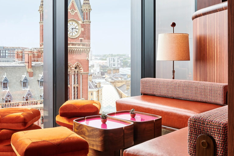 a guest room at The Standard London